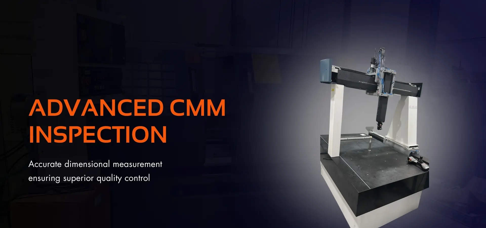 CMM Inspection Banner