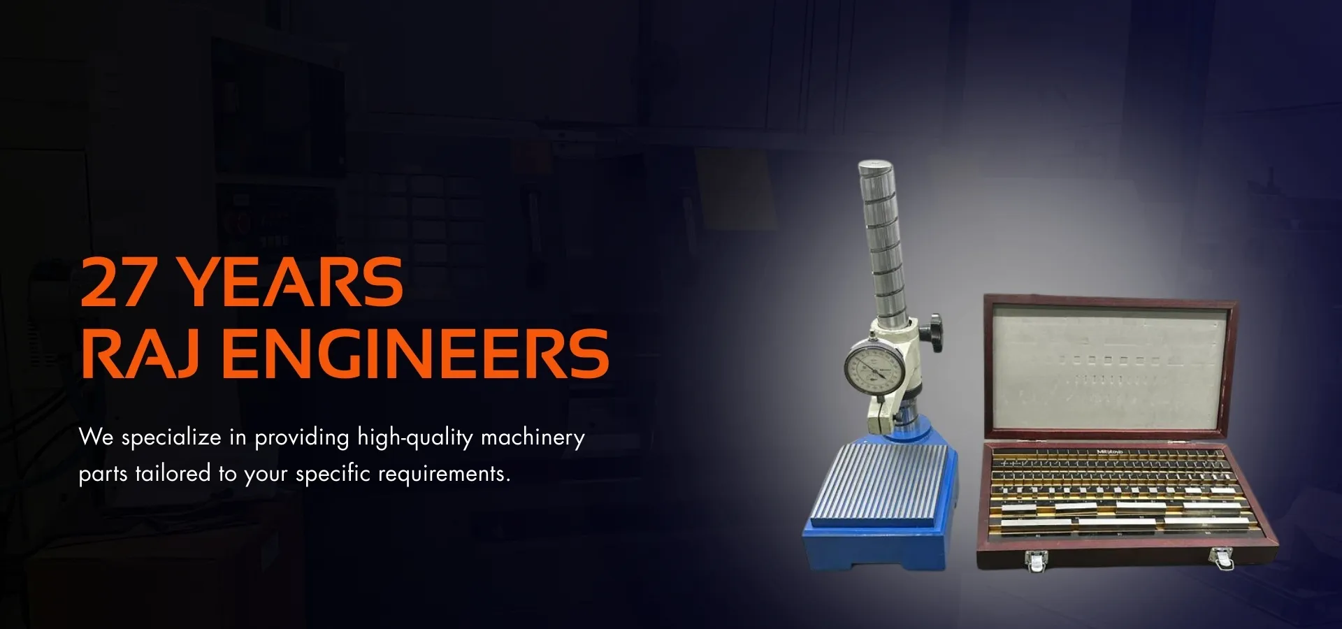 Raj Engineers Machinery Banner
